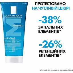 Очищувальний гель-мус La Roche-Posay Effaclar+ M для проблемної шкіри 200 мл - мініатюра 5