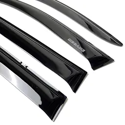 Дефлектори вікон вітровики Renault Megane III 2008-2014 Универсал Voron Glass - мініатюра 4
