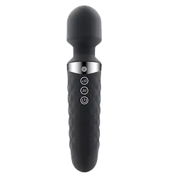 Мини-вибромассажер Alive Be Wanded Black, 20х4.1 см