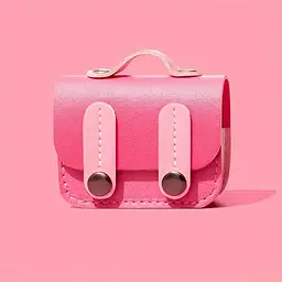 Шкіряний футляр Briefcase для навушників AirPods 3 Pink - мініатюра 2