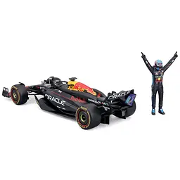 Автомодель з фігуркою – ORACLE RED BULL RACING RB20 (2024) (1:24) Bburago 18-28060 (#1) - мініатюра 4
