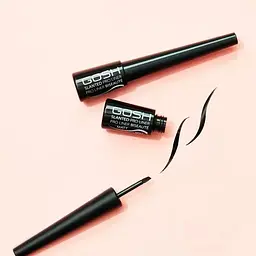Подводка для очей Gosh Slanted Pro Eye Liner, тон 001 Intense Black, 3 мл - мініатюра 3