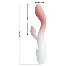 Вібратор PRETTY LOVE - Brighty, 30 функцій вібрації, ABS Silicone PRETTY LOVE BI-014174-A5 101941 - мініатюра 7