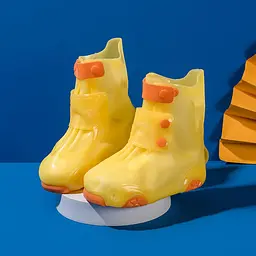 Бахіли на взуття Kidigo дитячі ПВХ H003 S 26-27 Yellow (17563) - мініатюра 3