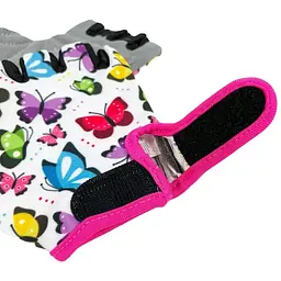 Велорукавиці дитячі Bimbo Bike Kids метелики 4-6 роківрозмір S (90960/2-IS) - мініатюра 6