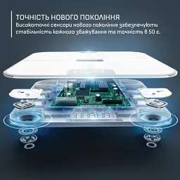 Ваги підлогові Tefal Goodvibes Sport білі (BM9740F0) - мініатюра 4