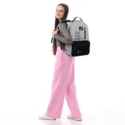 Рюкзак для старшої школи Kite Education teens 949L Romantic Minimalism Сірий (K26-949L-1) - мініатюра 19