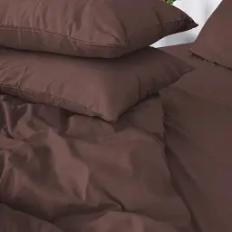 Комплект постільної білизни MirSon Satin Premium Cacao Active 110 x 140 см (2200013489603)