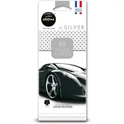 Ароматизатор автомобільний Aroma Car Prestige Silver підвісний 92665