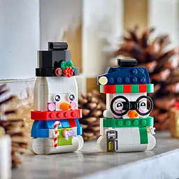 Конструктор LEGO Iconic Прикраси зі сніговиком 168 ел. (40812) - мініатюра 15