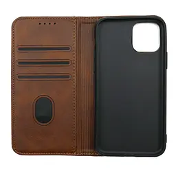 Чохол-книжка Premium Iphone 11 Pro Dark Brown - мініатюра 2