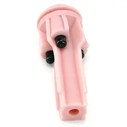Мастурбатор з вібрацією Fleshlight Vibro Pink Lady Touch, три віброкулі, стимулювальний рельєф - мініатюра 3