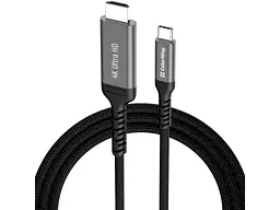 Кабель ColorWay USB-C to HDMI M 2 м 4K60Hz Black (CW-CBCHD077-BK)