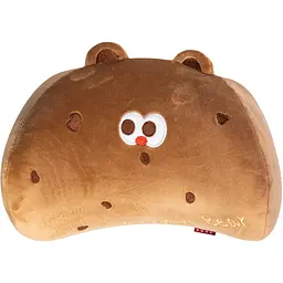 Подушка-підголовник Cookie Bear для подорожей коричневий HP-56-2BR