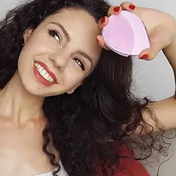 Електрична щітка-масажер для обличчя FOREO LUNA mini 2 / Силіконова щітка - мініатюра 2