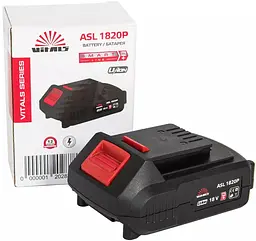 Батарея акумуляторна Vitals ASL 1820P SmartLine - мініатюра 4