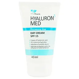 Денний крем Elfa Pharm Hyaluron5 Med SPF15, 40 мл - мініатюра 3