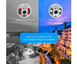 Камера відеоспостереження XPRO PTZ WiFi APP HiSee SE (24394-15281_1013) - мініатюра 11