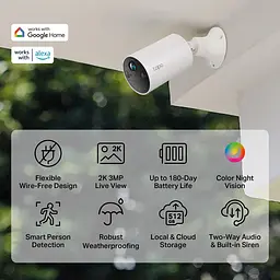 IP-камера TP-Link Tapo C410 3 Мп N300 microSD motion detection зовнішня/внутрішня - мініатюра 8