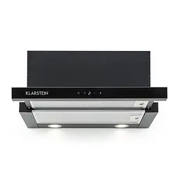 Витяжка кухонна Klarstein Vinea 60 см 610 м³/год (10031681) чорний - мініатюра 3