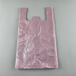Пакети-майка Golden Lion 22x40 см, рожеві, 100 шт, поліетиленові пакети для продуктів, покупок і господарських товарів - мініатюра 2
