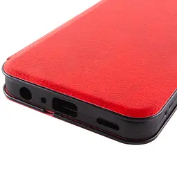 Шкіряний чохол-книжка Epik Belora для Motorola Edge 70 Fusion / 70 Fusion+ Red - мініатюра 6