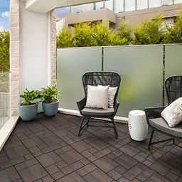 Покриття для підлоги MultyHome Mosaic декоративне рифлене 30х30 см 6 шт. коричневе (211857) - мініатюра 3