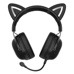 Дротова ігрова гарнітура Onikuma Gaming CAT with LED K9, USB, 3.5mm, 2.2m, black - мініатюра 4