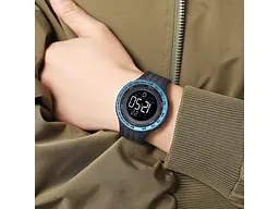 Чоловічий наручний годинник 2155BU Blue Skmei acs0030227 - мініатюра 5