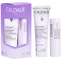 Набір Caudalie LipHand Duo: Зволожуючий кондиціонер для губ, з антиоксидантним ефектом, 4,5 г + Крем для рук і нігтів, 30 мл (2735-1) - мініатюра 2