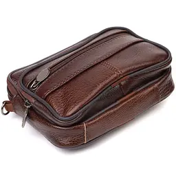Чоловіча шкіряна сумка Vintage 16х12,5х4 см sum0022670 - мініатюра 3