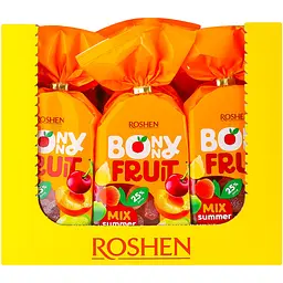 Цукерки Roshen BonnyFruit Літній мікс желейні 200 г (776039) - мініатюра 3