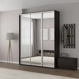 Шафа-купе Idea серія 2 190 x 45 x 240 см Венге темний Дзеркало