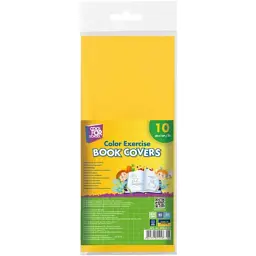 Обкладинки для зошитів Cool For School 10 шт в упаковці, жовтий (CF69124-05)