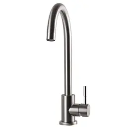 Змішувач для кухні EcoMIX Alpen AISI-203S-WH 000024959 Нержавіюча сталь - мініатюра 4
