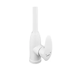 Змішувач для кухні Plamix Cezar-011-B white PM0737, Білий - мініатюра 4