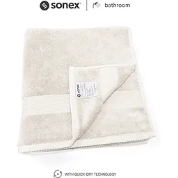 Рушник махровий Sonex для ванної 70x140 см Altea Натур (SO102507) - мініатюра 2