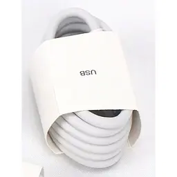 Кабель Data Cable Mi Turbo / Hyper Charge 120W / 6A 1m USB на Type-C / USB-C для Xiaomi white - мініатюра 3