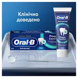 Зубна паста Oral-B Advanced Проти зубного нальоту з очищувальними кристалами 75 мл - мініатюра 8