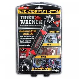 Універсальний багатофункціональний гайковий ключ Universal Tiger Wrench 48 в 1 - мініатюра 8