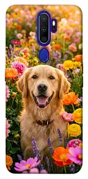 TPU чохол Demsky Flowery labrador для Oppo A5 (2020) / Oppo A9 (2020)