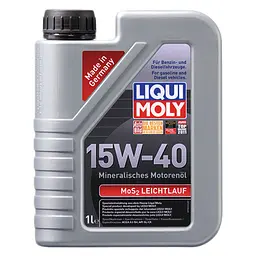 Моторне масло Liqui Moly MoS2 Leichtlauf 15W-40 1л(2570)