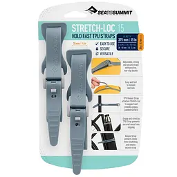 Стяжки Sea To Summit Stretch-Loc 15 TPU Straps 20 х 375 мм Синій