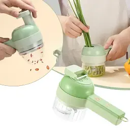 Ручний подрібнювач для овочів 4 в 1 Food Chopper - мініатюра 4