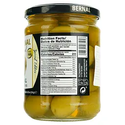 Оливки Bernal Gourmet Gordal з кісточкою 436 г - мініатюра 3