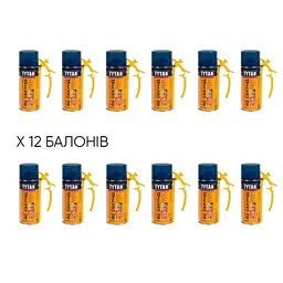 Піна-клей монтажна Tytan Professional 60 секунд 3.6 л (12 шт. x 300 мл) - мініатюра 3