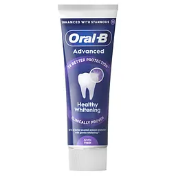 Зубна паста Oral-B Advanced Здорове відбілювання Арктична свіжість 75 мл (8006530090971)