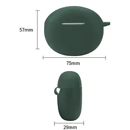 Чохол BeCover Silicon для Xiaomi Redmi Buds 4 Active Dark Green (710944) - мініатюра 2