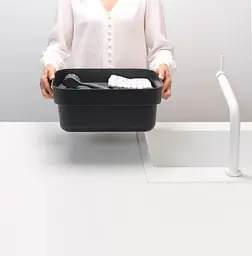 Чаша для миття посуду Brabantia 37.4х34.4х16.1 см темно-сірий (302664) - мініатюра 2