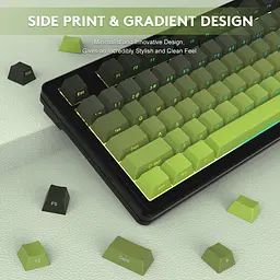 Клавіатура Attack Shark M87 Pro V2 Gradient Green (AS-697279247163-M) [166739] - мініатюра 6